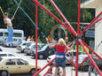Bungee trampoline
